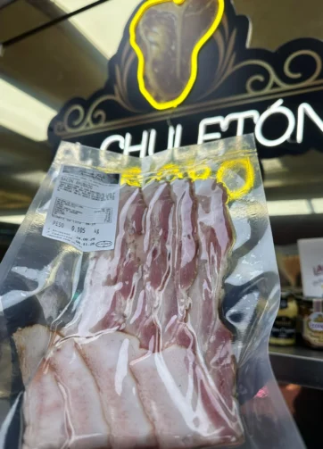 Bacon natural ahumado